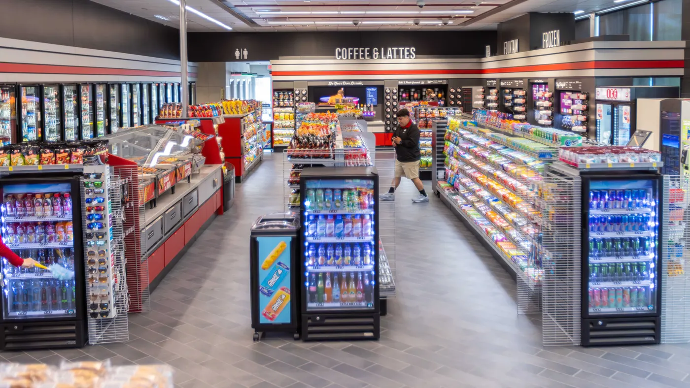 the aisles of quiktrip's gen 4 c-store design