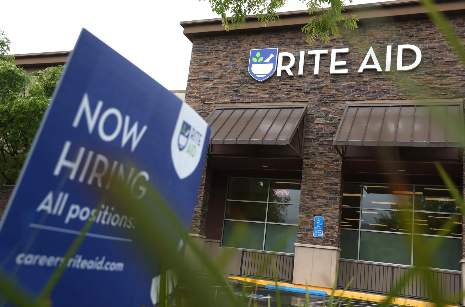 a picture of the rite aid storefront