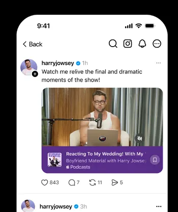 Threads podcasts
