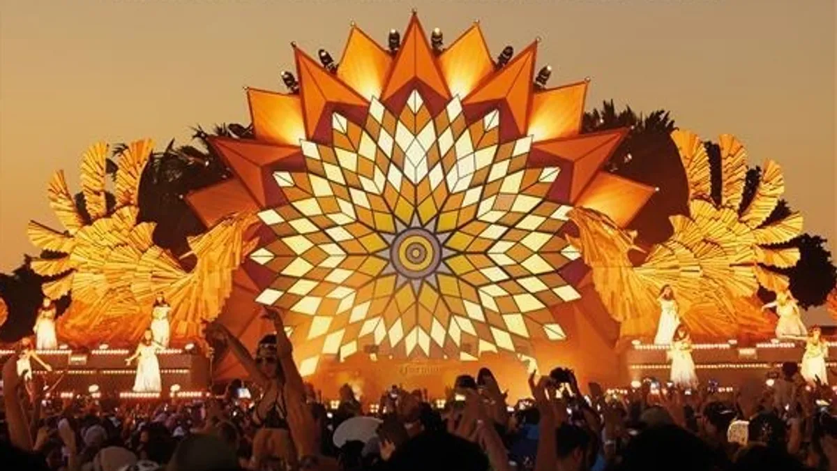 An image of a music festival.