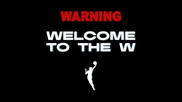 WNBA ad graphic