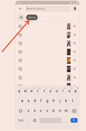 YouTube Search update