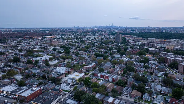 Aerial view of the Bronx