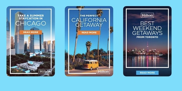 Hilton Hotels Pinterest