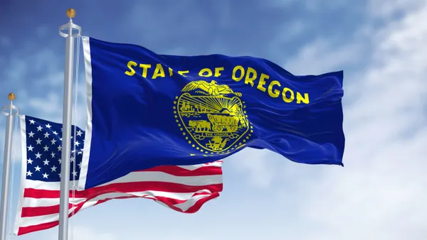 Oregon flag