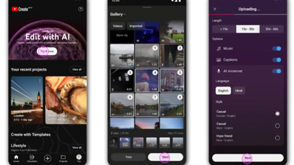YouTube Edit with AI