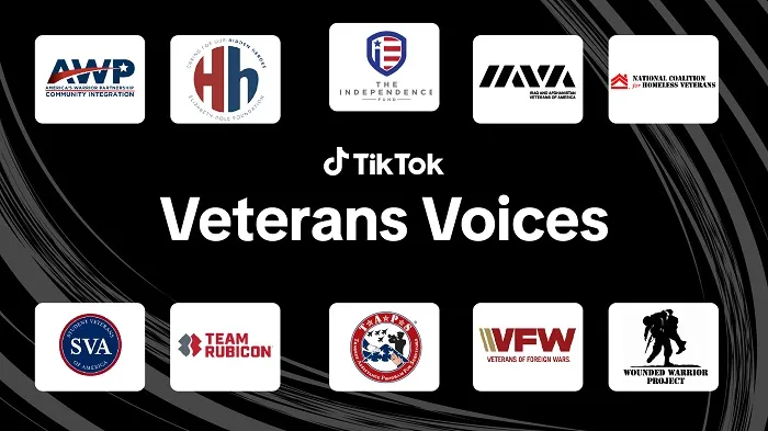 TikTok Launches New Initiatives To Support Veterans