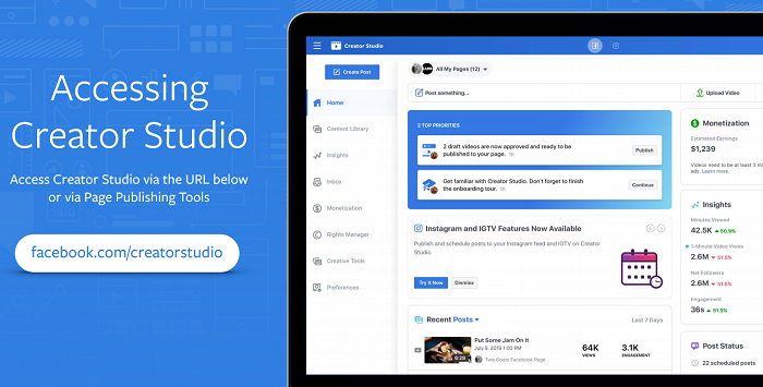 Facebook Creator Studio guide