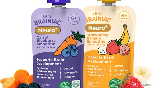 Packages of Brainiac pouches.
