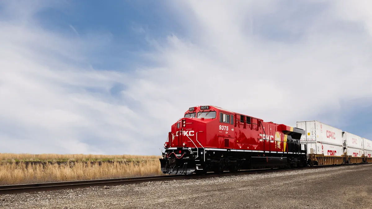 CPKC train Canadian Pacific Kansas City Southern