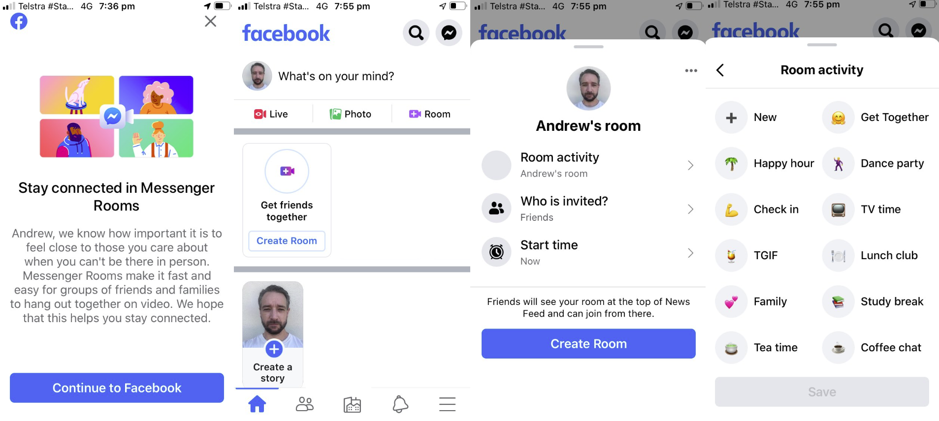 Facebook Messenger Rooms