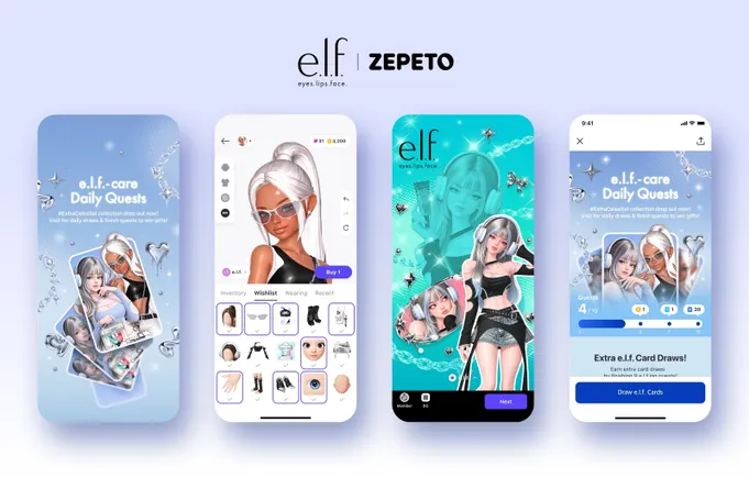 E.l.f. Cosmetics returns to metaverse on avatar-based gaming platform