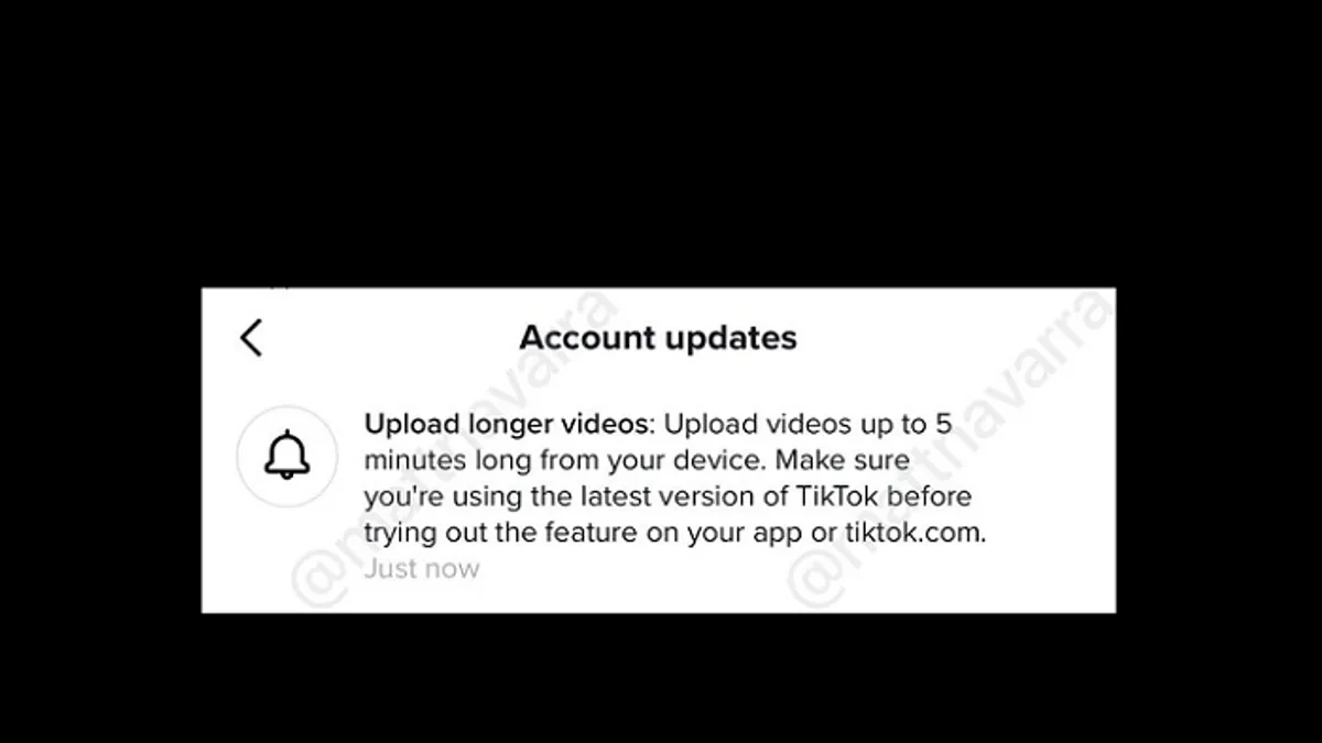 TikTok longer videos