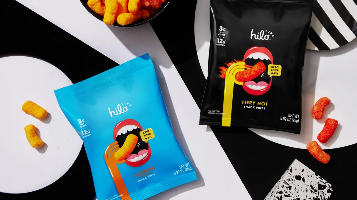Hilo Life cheese puffs