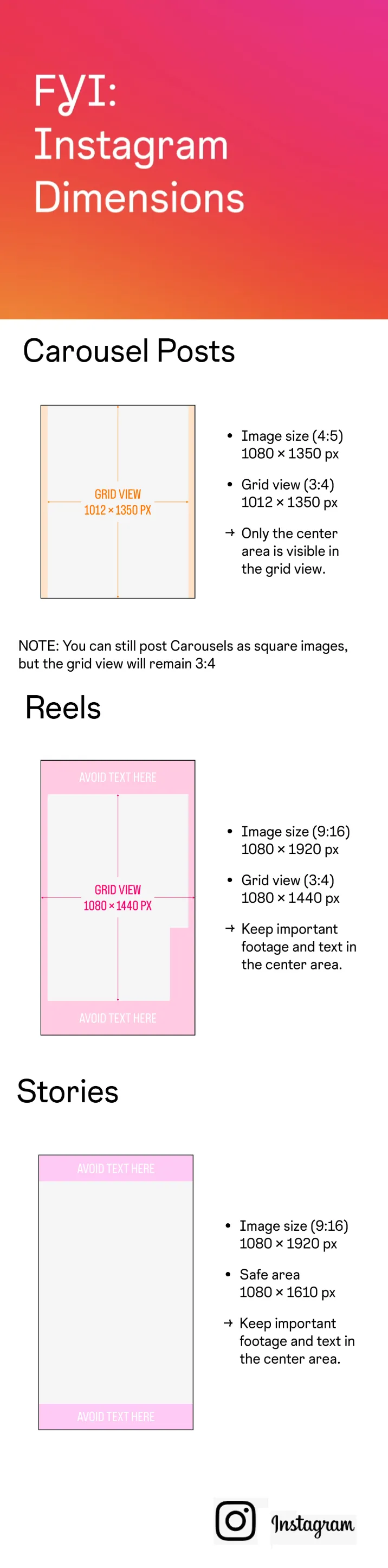 Instagram image dimensions