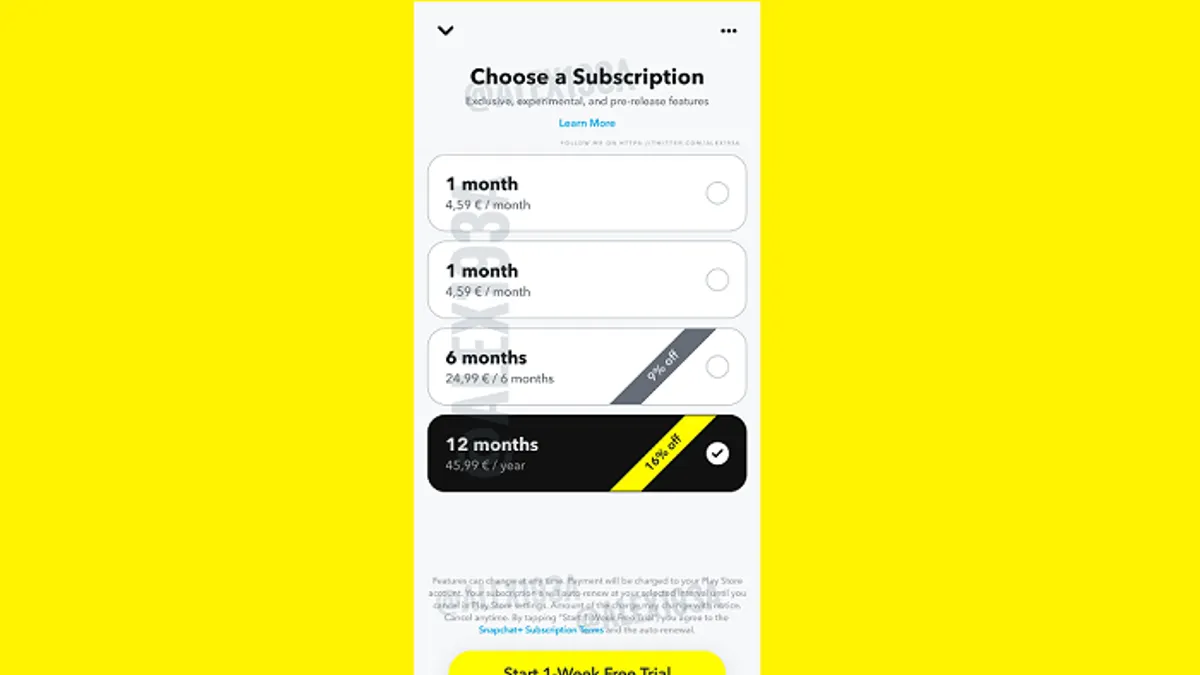Snapchat plus