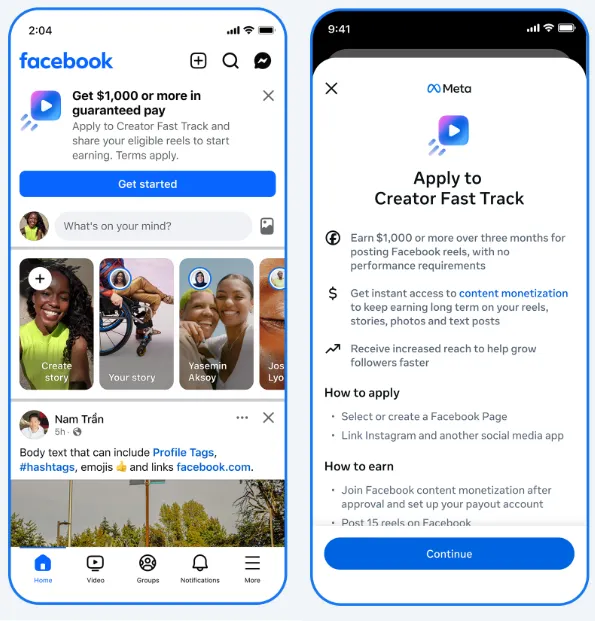 Meta Creator Fast Track