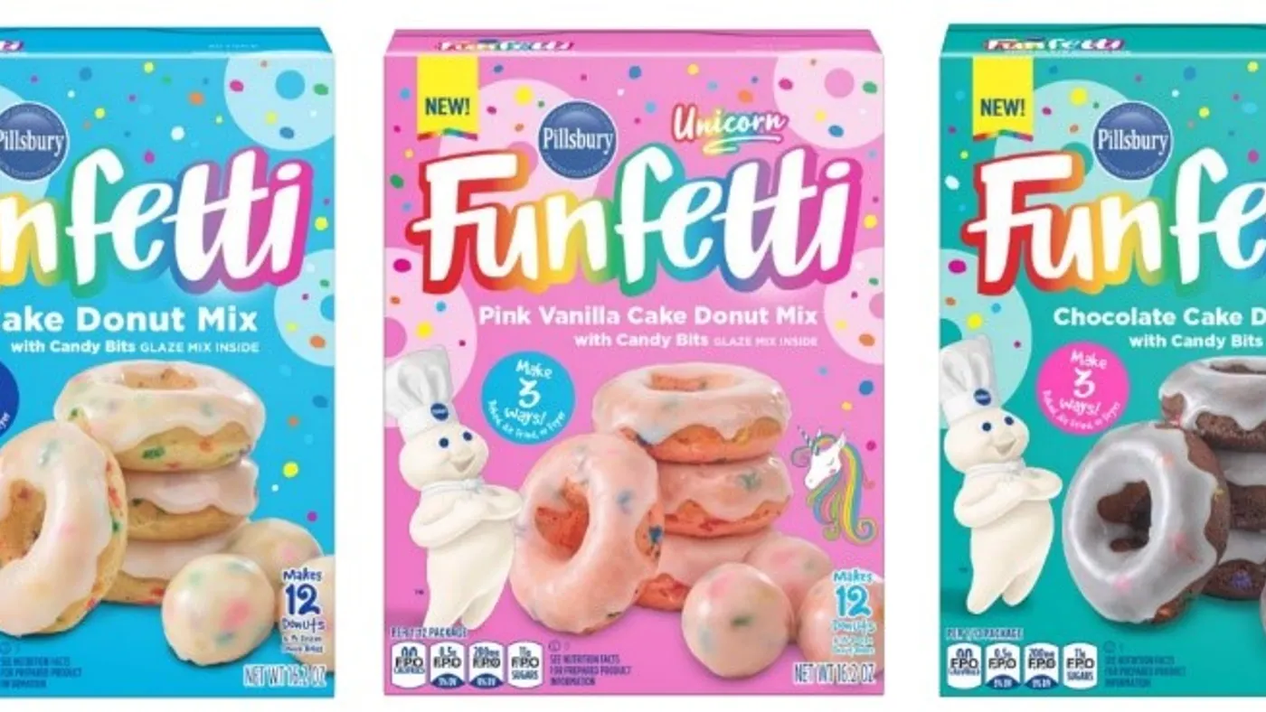 Hometown Food Company launched Funfetti Donut Mix