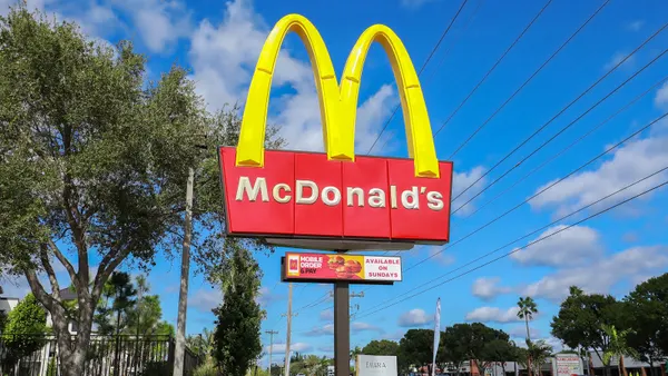 An image of a McDonald's sign