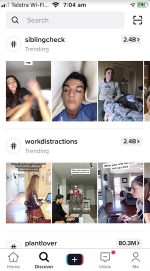 TikTok challenges
