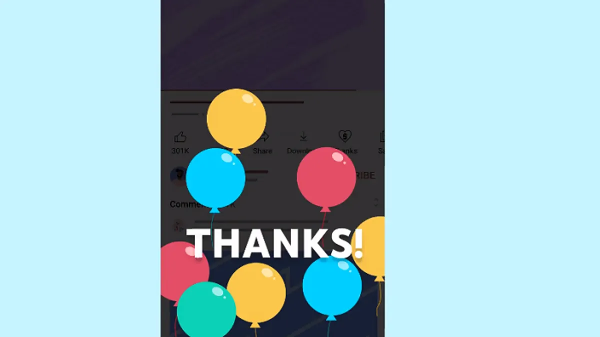 YouTube Super Thanks
