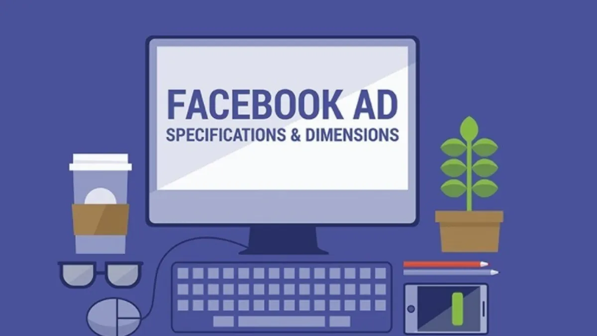 Facebook Ad specs infographic