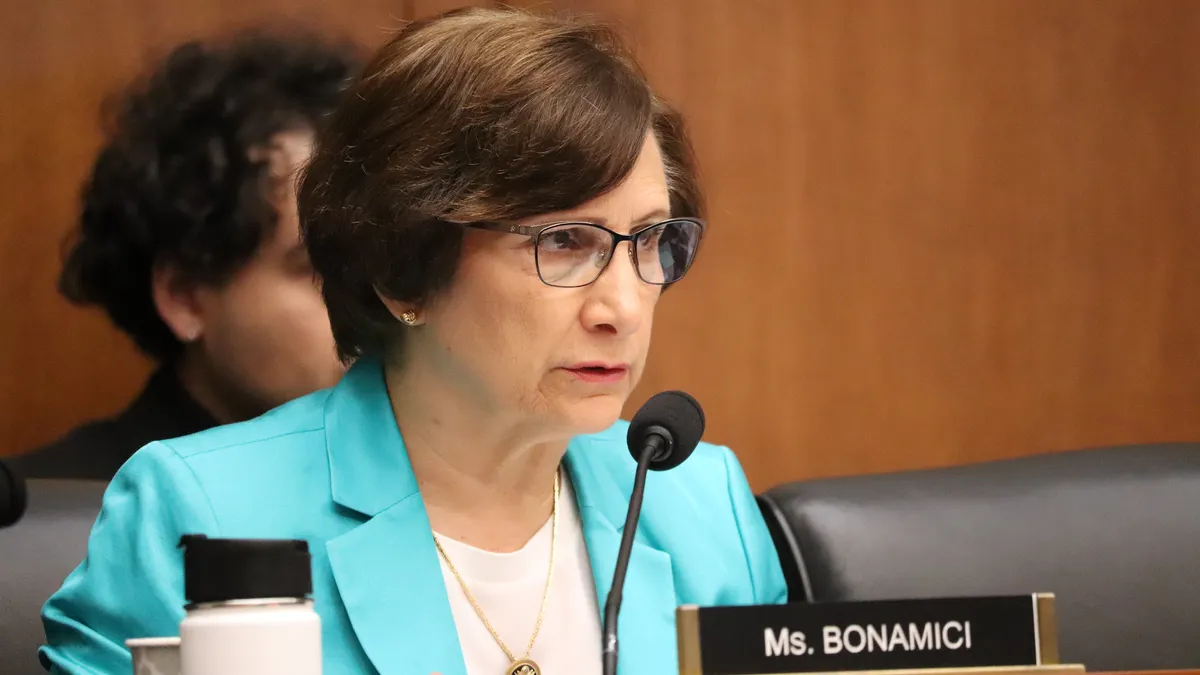 A closeup of Rep. Suzanne Bonamici