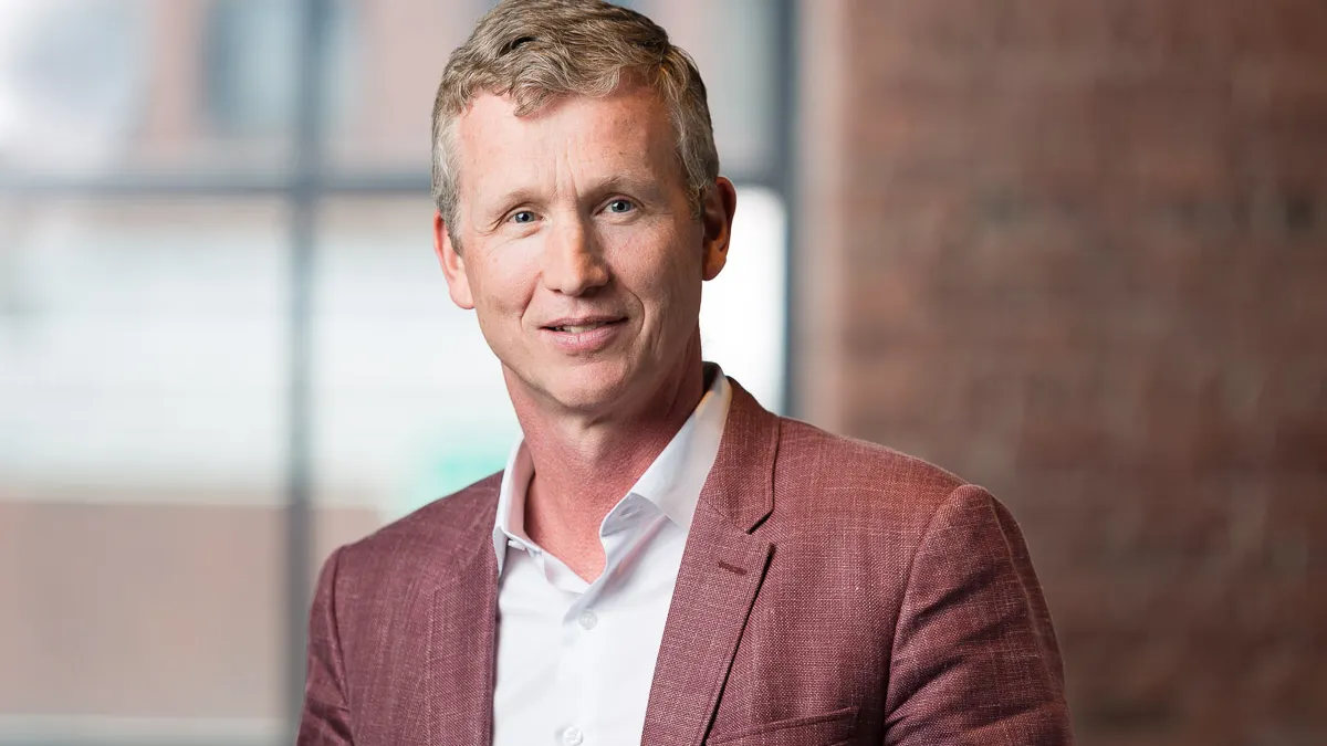A photograph of Editas Medicine CEO Gilmore O'Neill