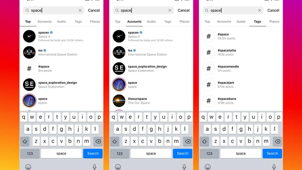 Instagram Search Algorithm