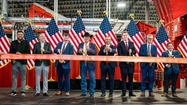 Corporate and political leaders gather to mark the opening of Cyclic Materials’ new facility in Mesa, Arizona.