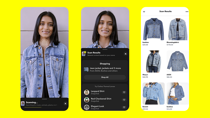 Snapchat Scan update