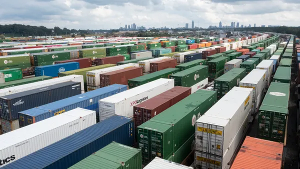 Hub Group containers Atlanta