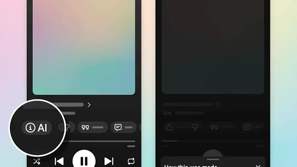 YouTube AI music labels