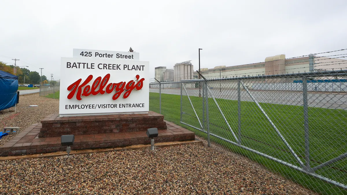 kelloggs plant battle creek michigan