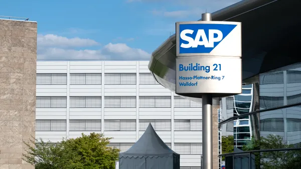 SAP's corporate campus in Walldorf, Germany pictured on July 29, 2024.