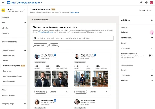 LinkedIn adds new creator monetization options