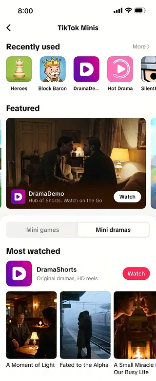 TikTok Mini Dramas