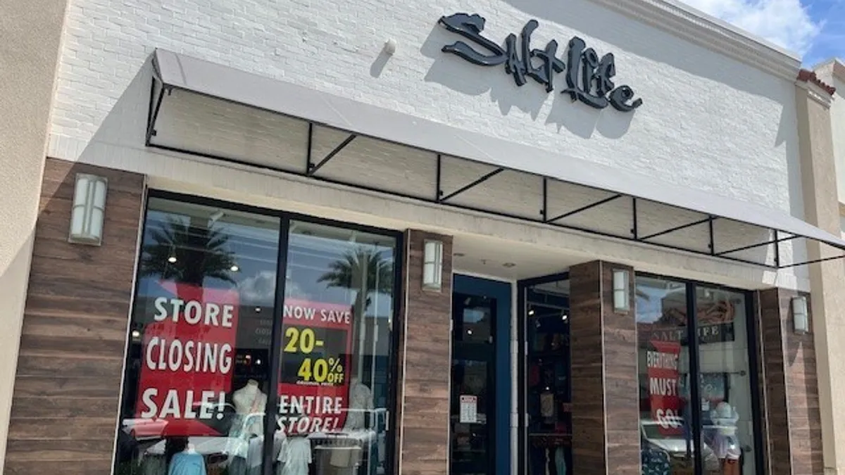 A Salt Life retail storefront