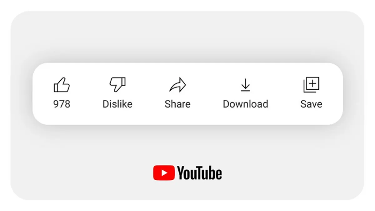 YouTube Like removal
