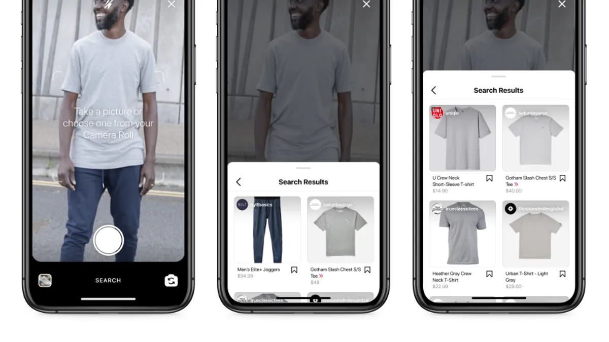 Instagram visual search feature