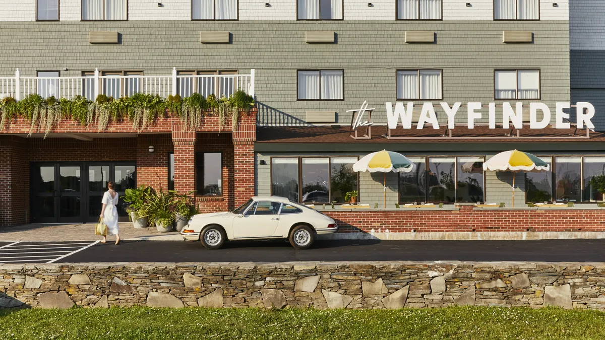 A photo of the Wayfinder Newport hotel.