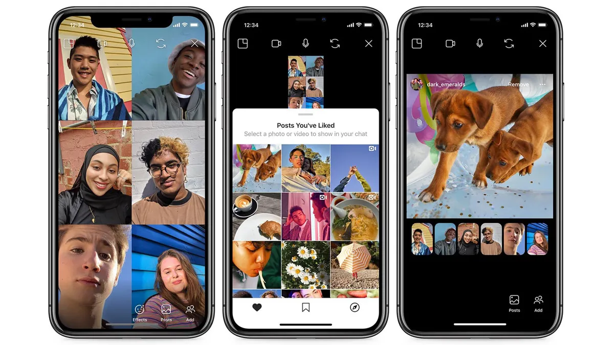 Instagram adds video chat to let people look at posts together