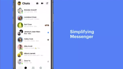 Facebook's Messenger update preview