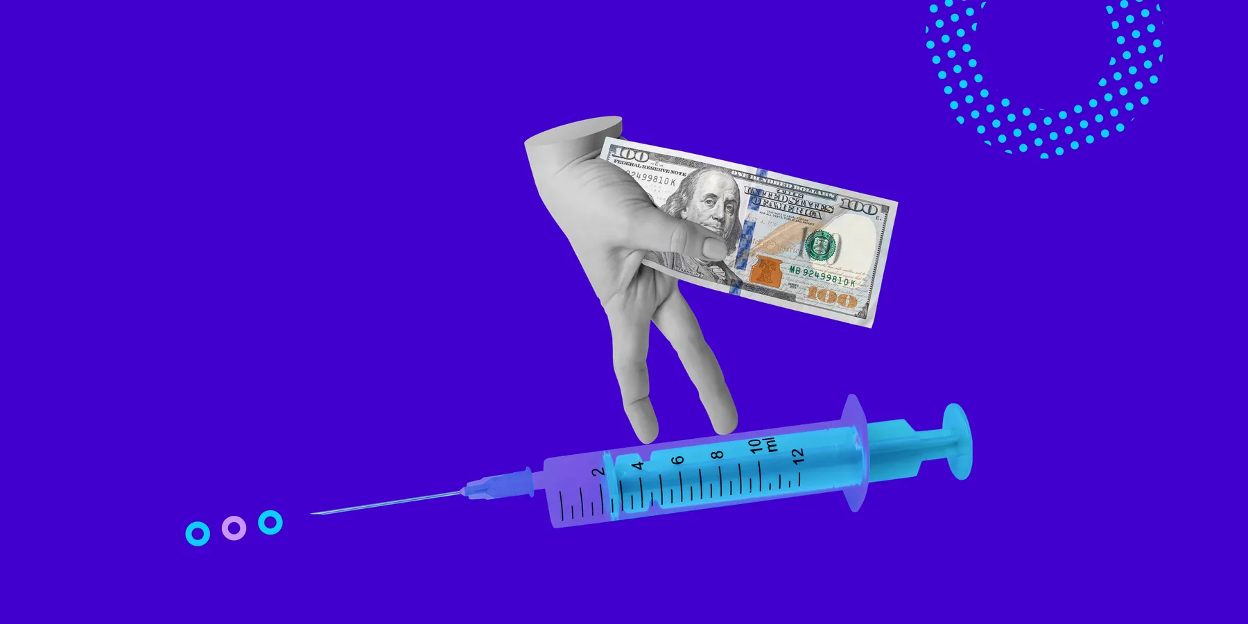 dollar sign syringe