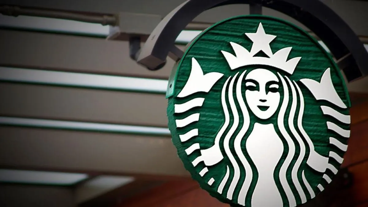 An image of a Starbucks sign