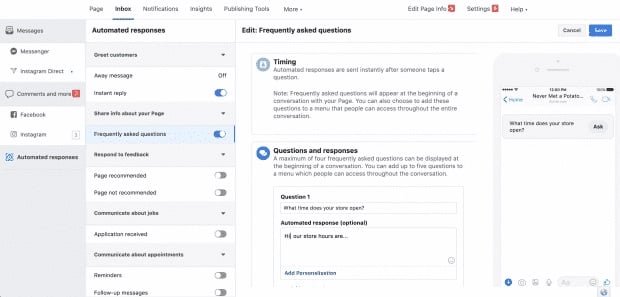 Messenger FAQ