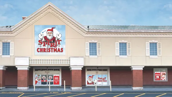 Storefront of Spirit Christmas