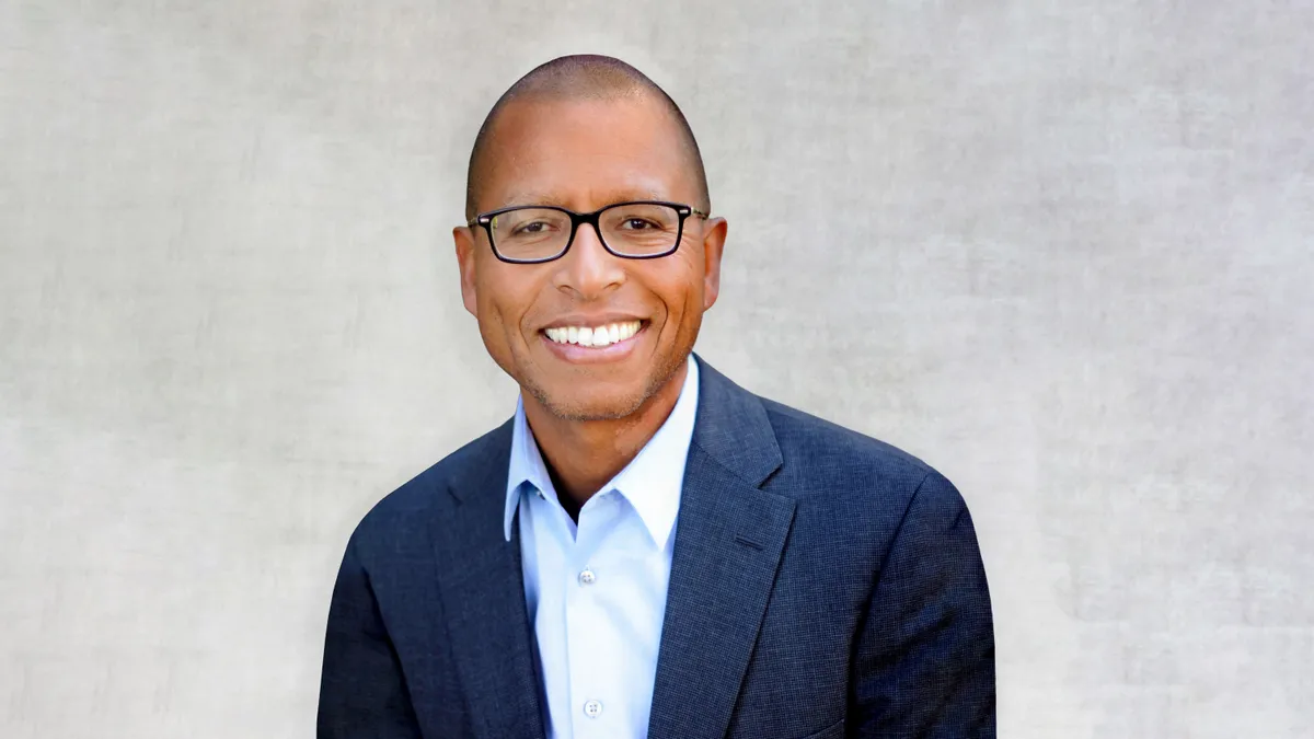 A headshot of Danny Guillory, CPO of Glassdoor.