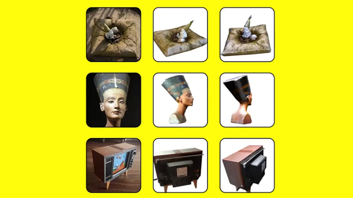 Snapchat 3D object creation
