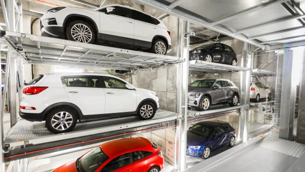 Car stacking systems, facilities parking operations, KLAUS Multiparking America